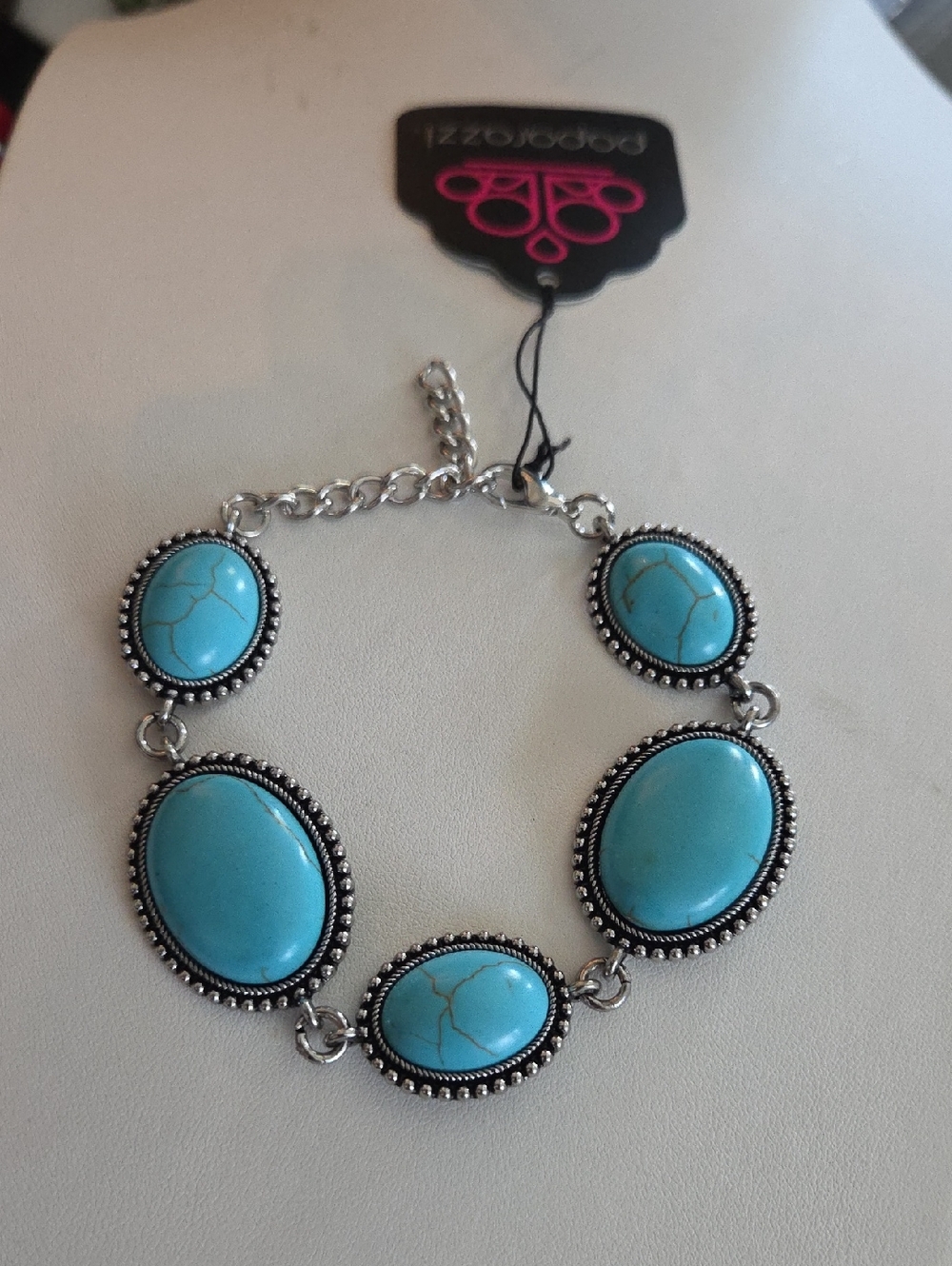 Paparazzi River View Blue Bracelet NWT